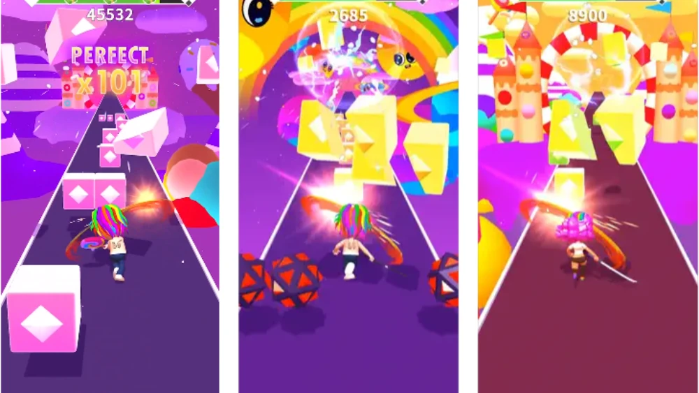 6ix9ine Runner Screenshot 1