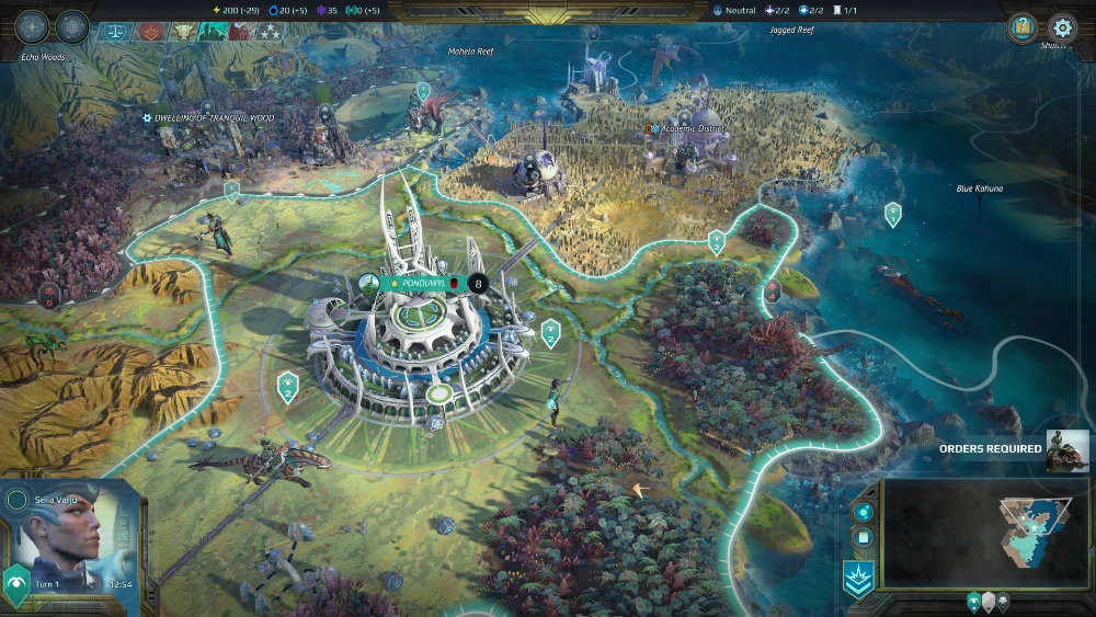 Age of Wonders: Planetfall Captura de pantalla 1