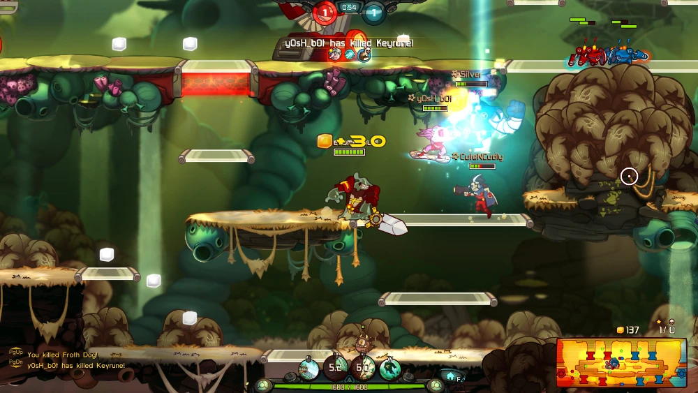 Awesomenauts - the 2D moba Captura de pantalla 2