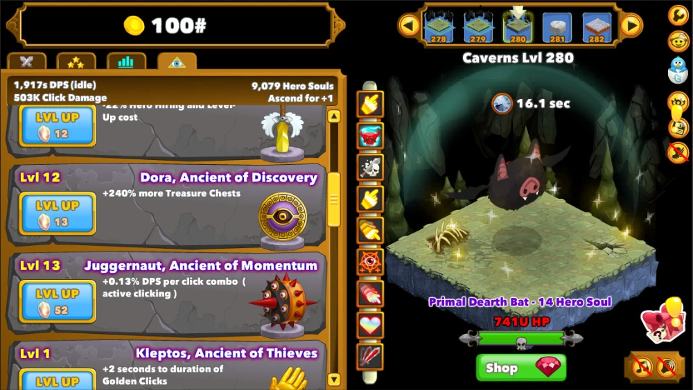 Clicker Heroes Screenshot 1