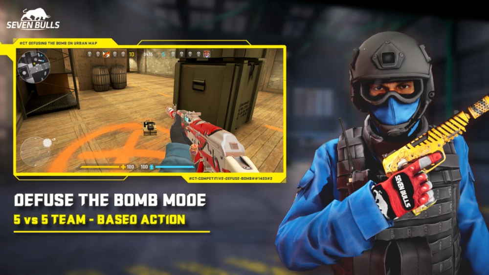 Counter Attack Multiplayer FPS Captura de pantalla 2