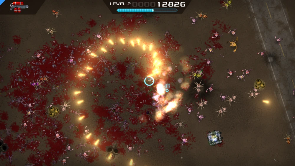 Crimsonland Screenshot 1