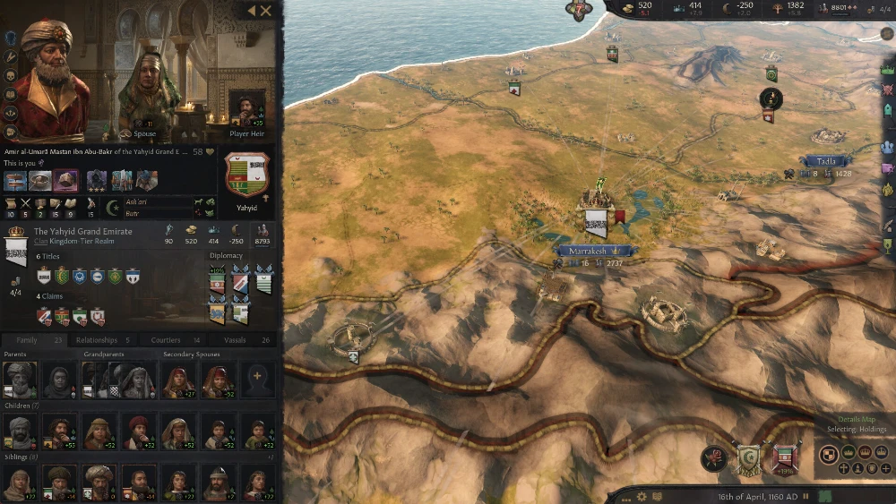 Crusader Kings III Captura de pantalla 2