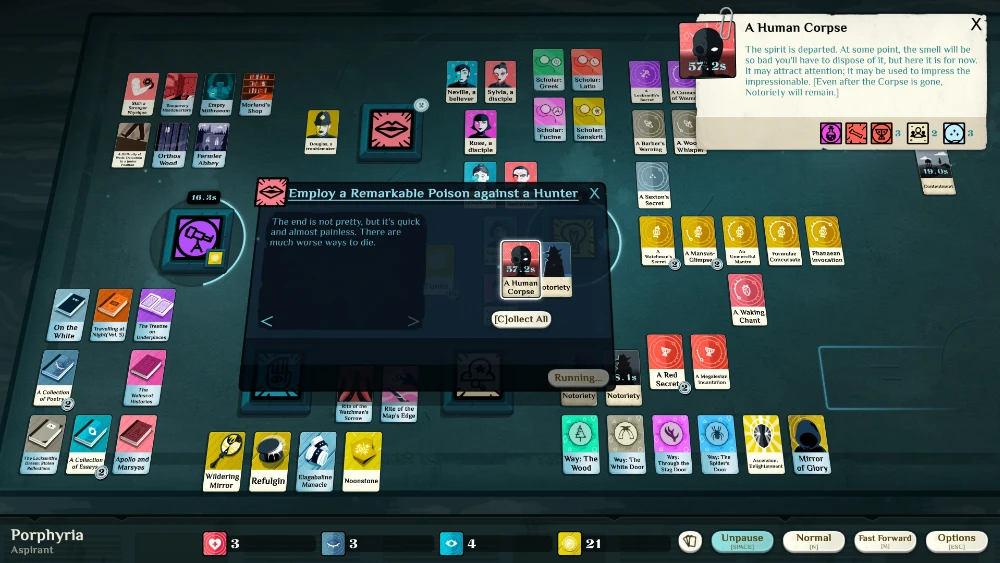 Cultist Simulator Captura de pantalla 1