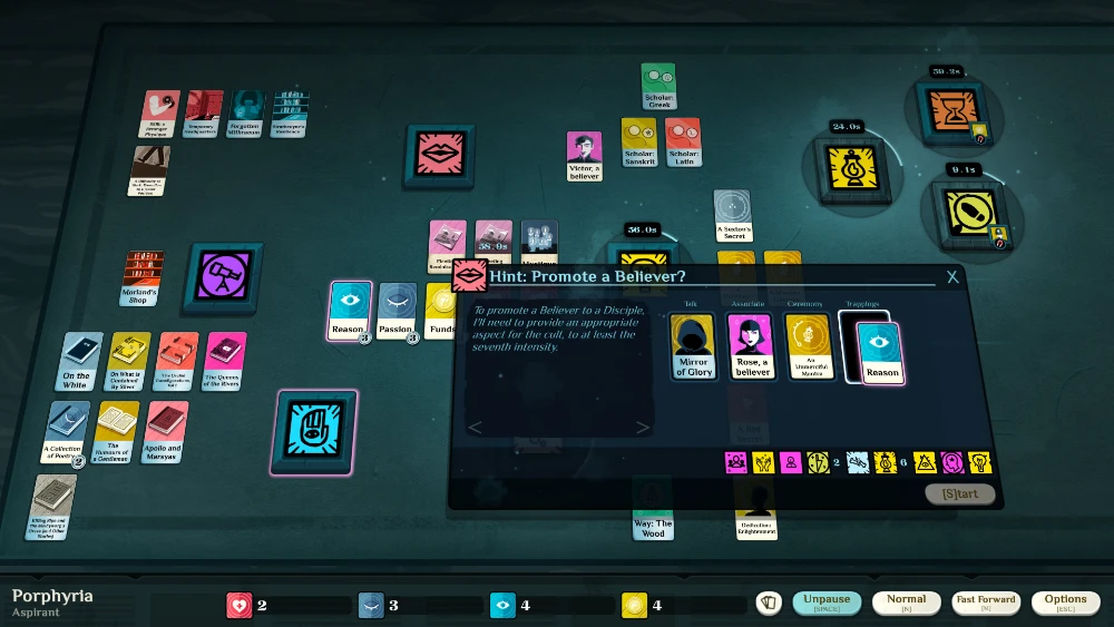 Cultist Simulator Captura de pantalla 2