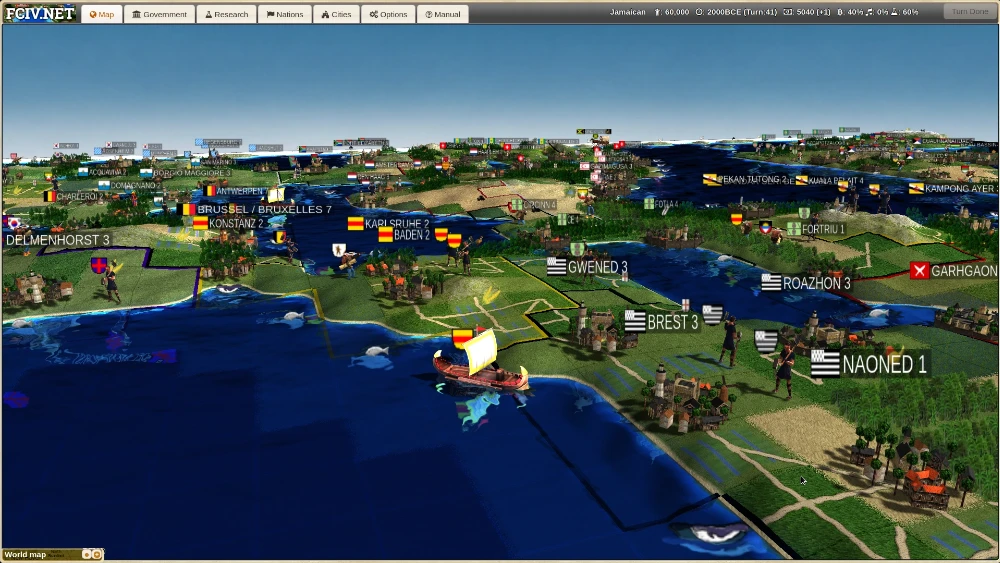 Freeciv Screenshot 1