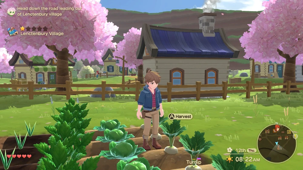 Harvest Moon: The Winds of Anthos Screenshot 1