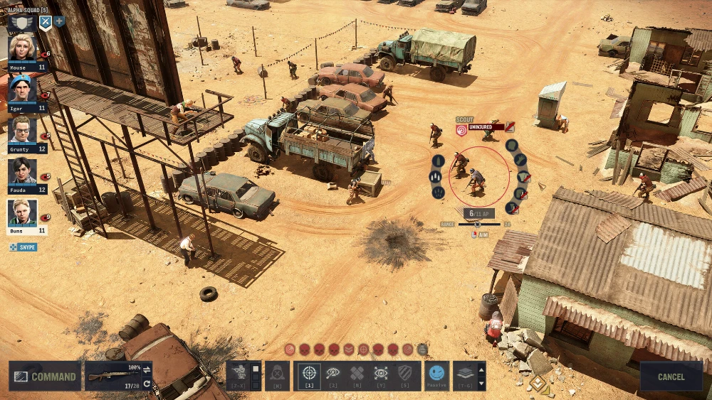 Jagged Alliance 3 Captura de pantalla 1