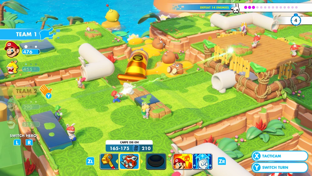 Mario + Rabbids: Kingdom Battle Captura de pantalla 1