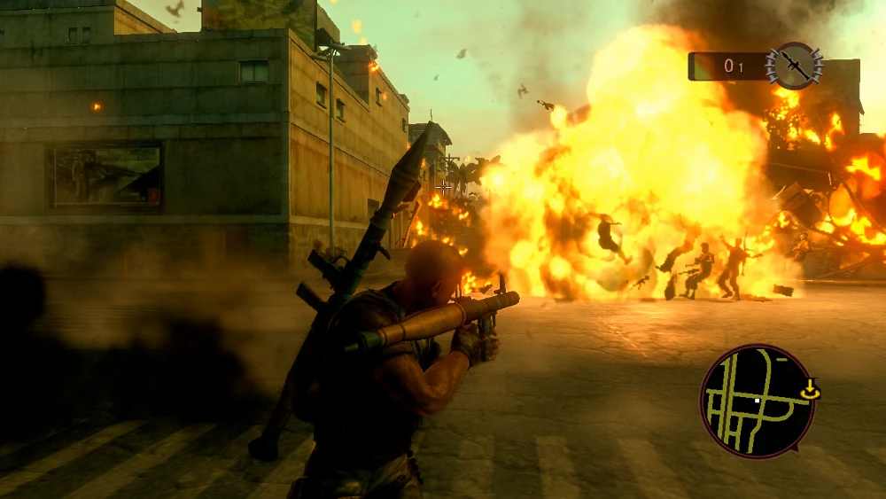 Mercenaries 2: World in Flames Captura de pantalla 2