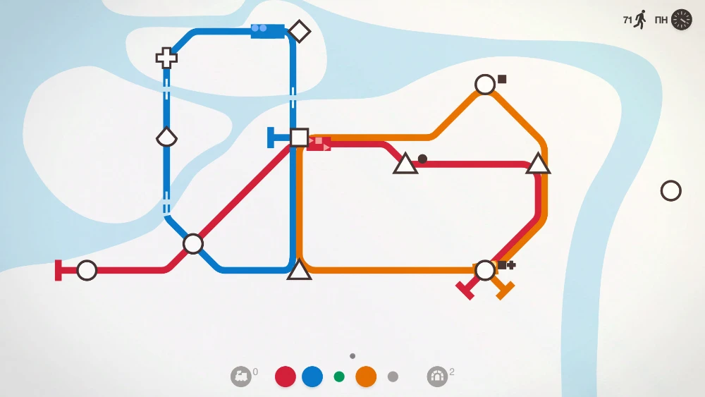 Mini Metro Captura de pantalla 1