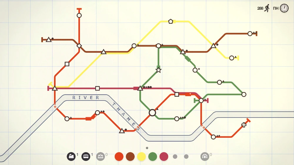 Mini Metro Screenshot 2