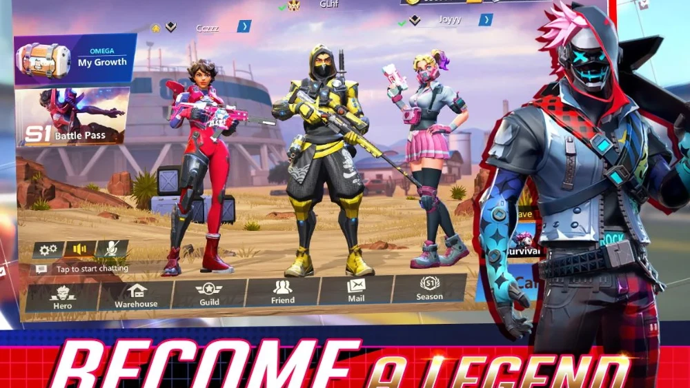 Omega Legends Captura de pantalla 1