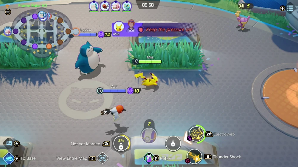 Pokemon UNITE Captura de pantalla 1