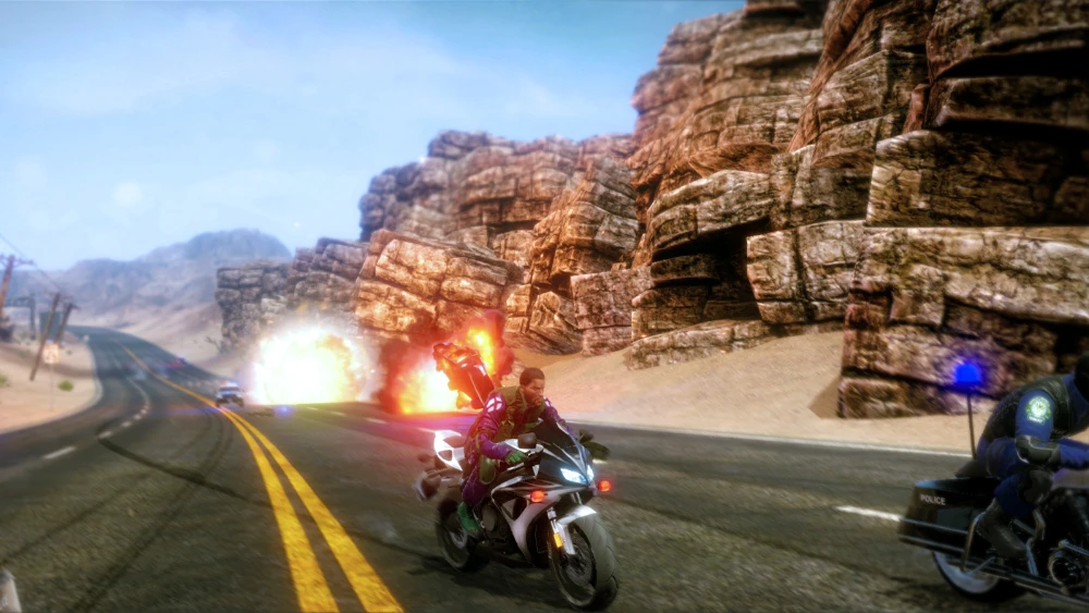 Road Redemption Captura de pantalla 1