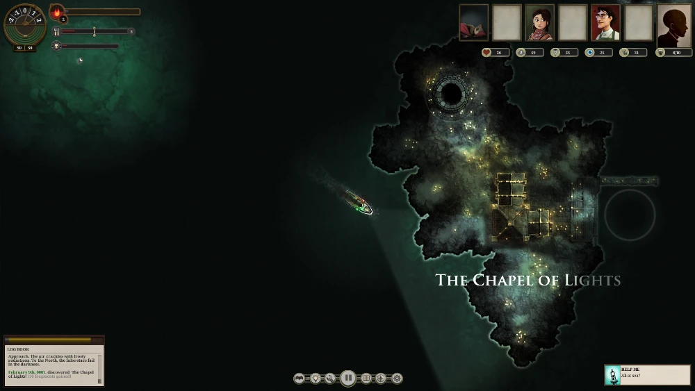 SUNLESS SEA Screenshot 1