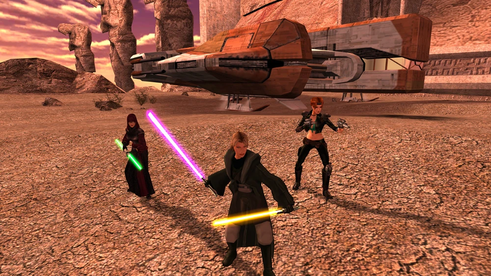 Star Wars: Knights of the Old Republic II: The Sith Lords Captura de pantalla 2