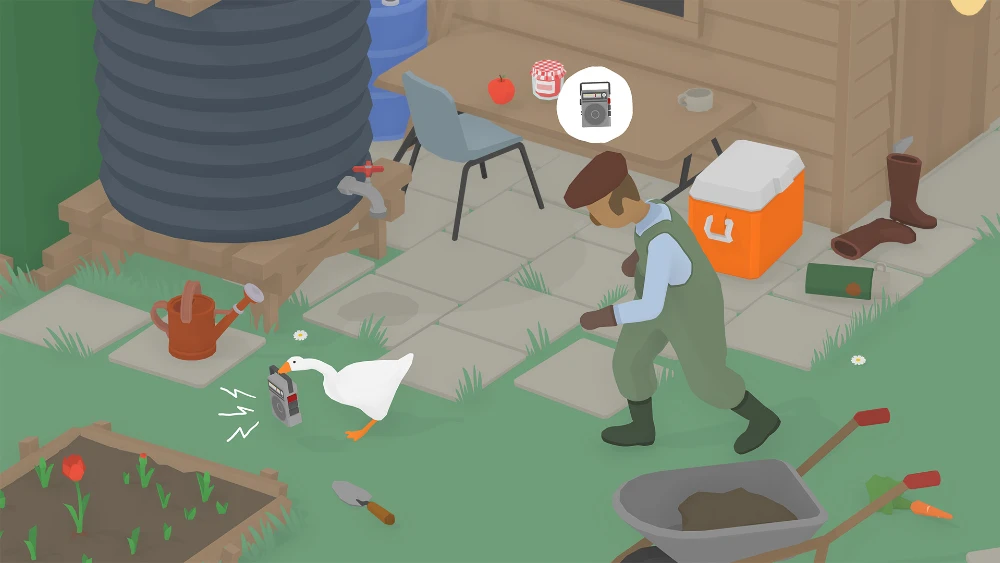 Untitled Goose Game Captura de pantalla 1